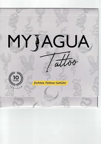 MyJagua Tattoo • Sania | 1-2 Wochen Tattoo | Auf Pflanzenbasis | Hautverträglich | Wasserfest | Neue Tattoo Technologie | Kein Klebe Tattoo | Henna Style