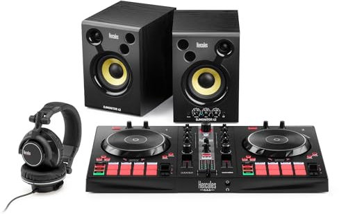 Hercules DJ Essentials Kit: all-in-one kit for learning DJing, including software and tutorials