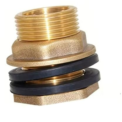 Juego de conectores para tanques de agua, solución de almacenamiento, manguera resistente, a prueba de fugas, instalación rápida, tanques de latón