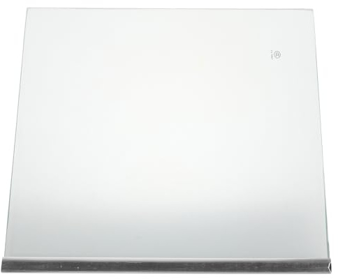 TOBBOMEY Étagère Verre Trempé pour Réfrigérateur Tablette Supérieure Transparente Support Robuste pour Rangement Alimentaire Accessoire Compatible Congélateur Organiseur Pratique pour