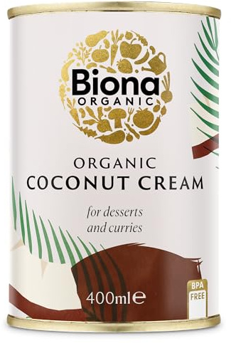 Biona Coconut Cream Organic, 400 ml (Pack of 1)