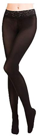 Gabriella Hipsters Exclusive Tights Low Waist Opaque Black 3D Microfibre