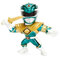Jada Toys Power Ranger Green Ranger Figur, 10 cm, Die-cast, Sammelfigur, grün