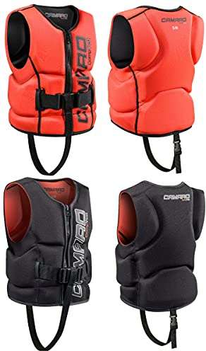 Camaro Comp Vest Gilet en néoprène réversible pour enfant avec protection contre les chocs jusqu'à 14 ans