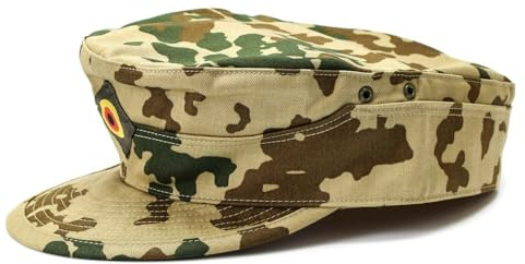 Cappello militare originale dell'esercito tedesco tropicale BW Desert Camouflage, Multicolore, Taglia unica