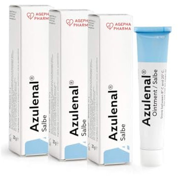 Crema Azulenal con Guaiazulene per l'Eczema | Crema Multiuso per la Riparazione delle Ferite | Adatto per i Neonati e Donne Incinte