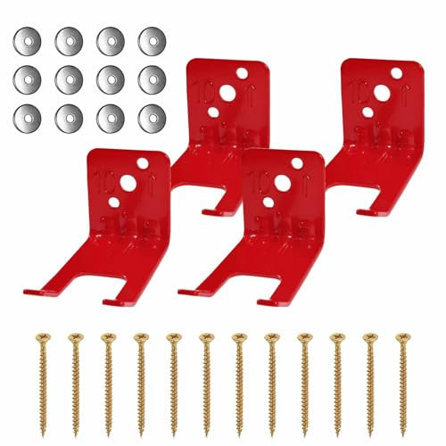 Luxmool Feuerlöscher Halterung, Feuerlöscher Halterung bis zu 20 Pfund Feuerlöscher, Universal für alle Feuerlöscher mit Ventilkörperschlitzen, Halterung für Trockenchemie und Wasserlöscher