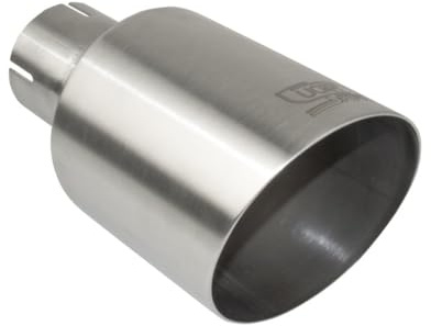 Ulter Sport Embout d'échappement universel rond 100 mm Longueur 120 mm Diamètre de montage 50 mm