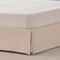 Housse de canapé 140 x 190 / 200 cm Housse sommier lit 140 cm - Couleur écru