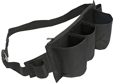 Dualoai Organizer Da Cintura Multiuso per Strumenti E Forniture - Marsupio Regolabile per Manutenzione E Pulizia, Nero