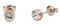 Ted Baker Sinee Mini Crystal Stud Earrings For Women (Rose Gold/Crystal)