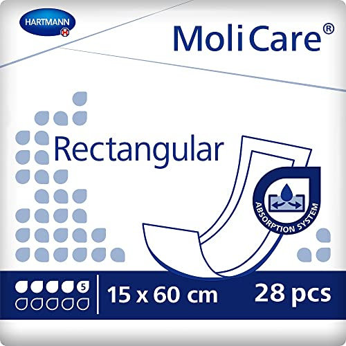 Hartmann Molicare Rectangular Durchziehbar 15 x 60 cm