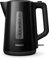 Philips Series 3000 Bollitore, Capacità 1,7 L, Formato Famiglia, Resistenza Piatta, Spia Luminosa LED, Facile Riempimento, Indicatore in Tazze, Nero (HD9318/20)