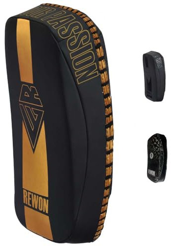 REWON Muay Thai Pad Schlagpolster Kampfsport Polster Kick Pads MMA Thai Pads Für Kickboxen Training Boxen Schlagkissen Boxpratzen Boxpads