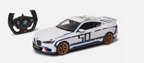 BMW Miniatur RC 3.0 CSL - Funkferngesteuertes Auto 1:24 USB-Aufladung, 2.4 GHz + Einkaufschip