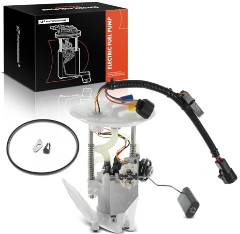 A-Premium Electric Fuel Pump Module Assembly with Sending Unit Compatible with Ford Explorer & Mercury Mountaineer 2001 2002 2003, V6 4.0L, Gas, Replace# FE043111B1