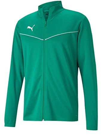 Puma Herren Teamrise Training Poly Jacket Trainingsjacke, Grün (Pepper Green White), M