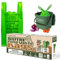 Generation earth | 120pcs - 6L Bags - Tie Handle - Home Compostable - Food Waste Bags - Bin Bags - Extra Strong Kitchen Caddy Bin Liners