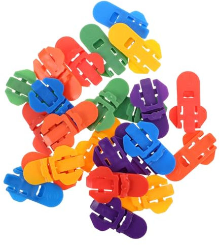 Abaodam Pezzi apribottiglie per bevande può rimuovere il coperchio portachiavi aperti di birra coperchio della lattina di soda Apribottiglie a catena chiave Apri di bottiglia plastica