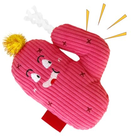 Giochi Con Valeriana Per Gatti Da Interno - Cactus Giocattoli Interattivi Con Masticazione Arricchimento Felino,Cuscino Morbido da Masticare con Suono, per Giochi Esercizio e Antinoia per Gattini