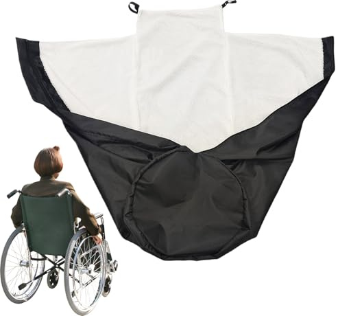 Opdestn Manta para Silla De Ruedas | Cubierta Impermeable Y Antiviento para Pies Y Piernas De Reclinable - Manta De Polar para Silla De Ruedas,para Mujeres Hombres Adultos Y Ancianos