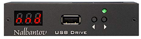 Nalbantov N-Drive 1000 un emulador de disquetera USB para Yamaha MDF2