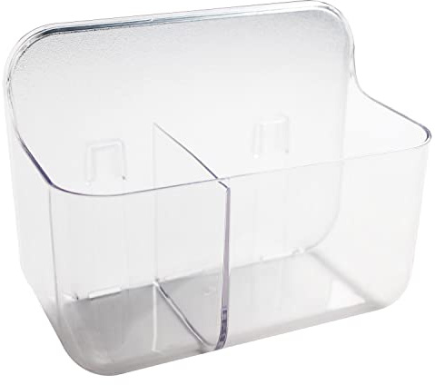 METAFORM Contenitore Con 2 scomparti Trasparente in Materiale Termoplastico Mod. Air Container