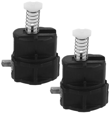 Veemoon Kit 2 Pezzi Accessori Manico Telescopico Valigia in Metallo Resistente, Clip Bloccaggio per Riparazione Bagagli da Viaggio Antiruggine, Parti Ricambio per Maniglie