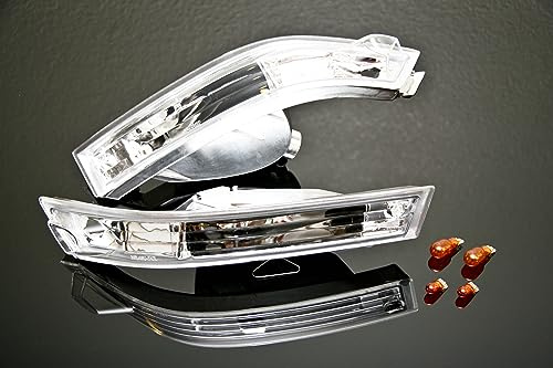 Circuit Sports Clear Front Turn Signal Light set 97-98 S14 Kouki
