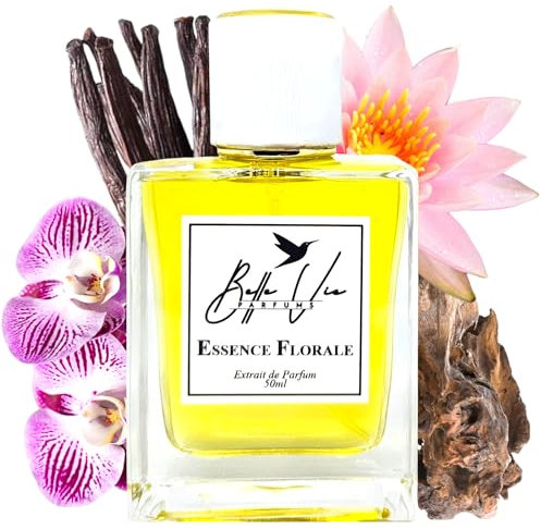 Belle vie Parfums ESSENCE FLORALE | Unisex Parfüm für Damen und Herren | blumig-orientalischer Unisex Duft mit Sandelholz, Orchidee und YIang-Ylang | Extrait de Parfum | Kraftvolle Unisex Düfte