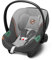 CYBEX Gold Babyschale Aton S2 i-Size, Ab Geburt bis ca. 24 Monate, Max. 13 kg, Inkl. Neugeboreneneinlage, SensorSafe kompatibel, Lava Grey