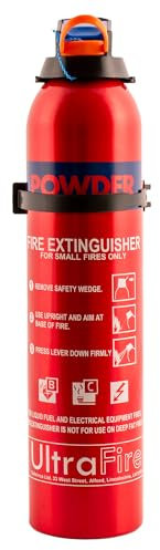 UltraFire UFXBETA 950g Fire Extinguisher for Cars, Caravans, Boats & Travel – 5 Year Warranty