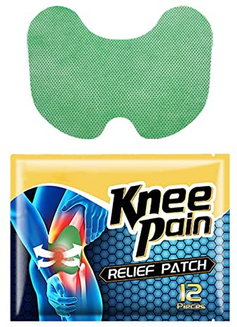Patchs naturels pour genoux - 12 pièces Patchs de soins du genou Formule à base de chinoises | La chaleur adhésive de formule à base de chinoises patche le genou auto-chauffant pour le