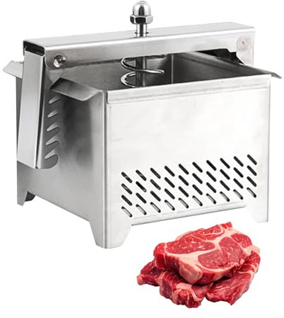 Pressa per formaggio, stampo per doufu, 12 x 12 x 9,5 cm, pressa per alimenti riutilizzabile con foro di drenaggio, separatore di siero di latte per yogurt, formaggio biologico, prodotti caseari fatti