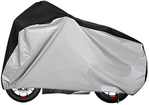 Waterproof Bike Cover - Heavy-Duty Weatherproof Storage Cover | Portable Dustproof Protector | Case For Travel, Rain & UV Protection | Secure Bike Shelter For Outdoor Use