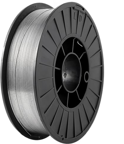Svetstråd av rostfritt stål, 0,047/0,035/0,030 (1,2/1,0/0,8 Mm) Gasfri Flux Core Mig-tråd, E71T-GS, perfekt for svetsning galvaniserade, rostfria och mjuka stålprojekt(1.2mm 4.6kg)