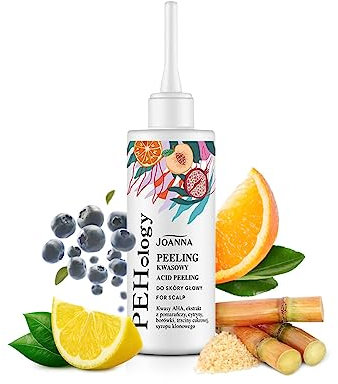 JOANNA PEHology Kopfhaut Peeling für Trockene Kopfhaut 150ml – Fruchtsäure Reinigung Haarpeeling – Pflege Kopfhautpeeling - Scalp Scrub