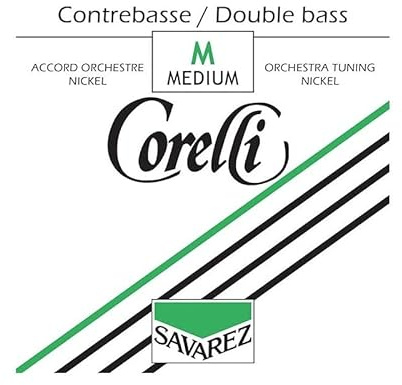 Corelli - Cuerda contrabajo Corelli orquesta níquel 1ª Sol Medium 1/4 - ACCOCB301B1ª