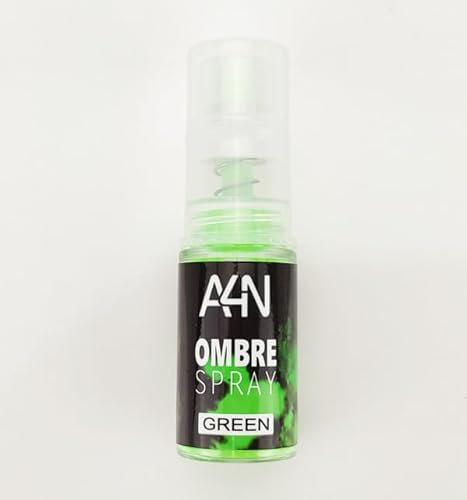 Ombre Powder Spray Pigmento de color para suave y sencillo degradado Baby Boomers (GREEN)