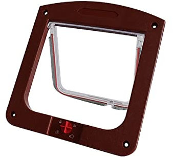 Ipetboom Katze Katzen Für Außen Katzen Für Die Wand Fenster Katzen Hundeglocke Für Das Töpfchentraining Fenster Haustier Elektronische Katzenklappe Klein Hölzern Haustierzubehör, 0308F582M6C