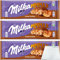 Milka Tafelschokolade Peanut-Caramel Großtafel 3er Pack (3x276g Tafel) + usy Block