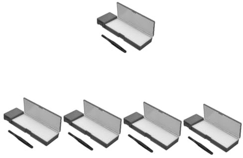 Operitacx 5 Sätze Wasseraufkleberbox Blumenkästen Modelle Etui Für Wasseraufkleber Hülle Mit Wasseraufklebern Modellbauwerkzeuge Hobbymodell-bastelwerkzeug Pp Tragbar Wasser Aufkleber