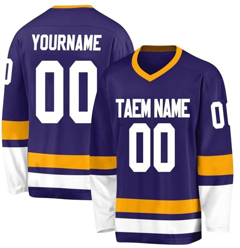 Personalized Ice Hockey Jersey - Custom Gifts for Boys and Men