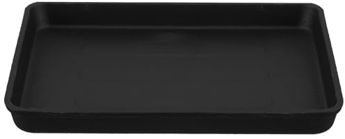 HOODANCOS Sartén Teppanyaki De Hierro Fundido Grueso Rectangular, Bandeja Para Barbacoa Grande, Retención De Calor Uniforme, Para Uso Doméstico Aire Libre