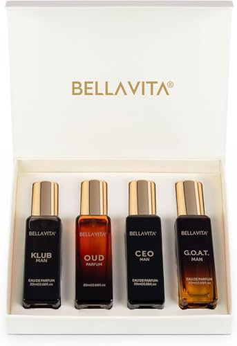 Bellavita Luxury Set with CEO Man, Klub, Oud, and G.O.A.T. | Gift Choice for Birthday and Anniversary