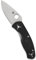 Spyderco Persistence C136PBK Leichtes Messer mit 7 cm Edelstahlklinge und robustem schwarzem FRN-Griff – PlainEdge