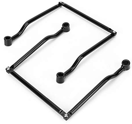 Universal Motorcycle Side Saddle Bag Mount Bracket Support Bars Accessory, Compatible with Most Bike Models for Secure Storage Setup