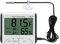 LXSZRPH Reptile Thermometer Hygrometer with High Low Temperature Alarm Digital Temperature Humidity Meter Gauge for Terrariums, Vivariums, Reptile Tanks (1)
