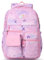 BYXEPA Schulrucksack Mädchen, 42x32x18cm Rucksack Mädchen, Rucksack Kinder Mädchen, Große Kapazität Schultasche für Kinder 5-10 Jahre Alt (Schmetterling lila)
