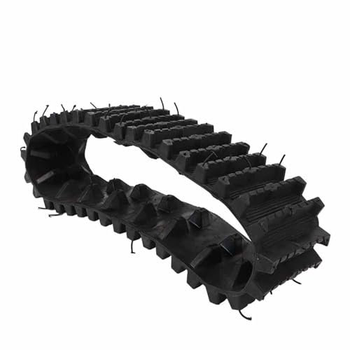 Brilluxa Rubber Tracks Increased Traction Wheel Tire Track for ATV UTV Track Electric Snowmobile Snow Blower Go Kart Car Vehicle Tyre Traction Boards Auto Emergency Traction Aid